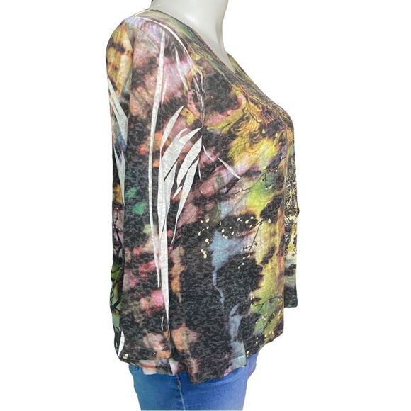 Avenue Butterfly Rhinestone Tee Plus Size 18/20 - Picture 4 of 13